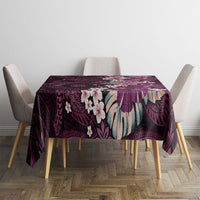 Poni Mama Hawai'i Hibiscus Tablecloth Polynesian Tribal Tattoo Pattern Floral Elements LT9 - Polynesian Pride
