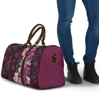 Poni Mama Hawai'i Hibiscus Travel Bag Polynesian Tribal Tattoo Pattern Floral Elements LT9 - Polynesian Pride