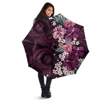 Poni Mama Hawai'i Hibiscus Umbrella Polynesian Tribal Tattoo Pattern Floral Elements LT9 - Polynesian Pride