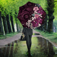 Poni Mama Hawai'i Hibiscus Umbrella Polynesian Tribal Tattoo Pattern Floral Elements LT9 - Polynesian Pride
