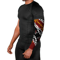 Personalised Papua New Guinea Bird Drum Arm Sleeves Papuan Batik Motif LT9 - Polynesian Pride