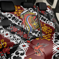 Papua New Guinea Bird Drum Back Car Seat Cover Papuan Batik Motif LT9 - Polynesian Pride