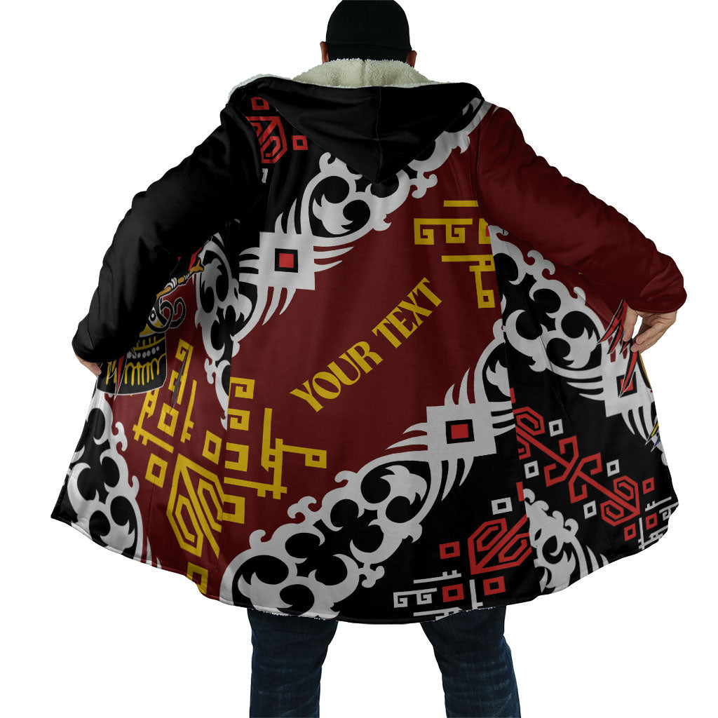 Personalised Papua New Guinea Bird Drum Cloak Papuan Batik Motif LT9 - Polynesian Pride