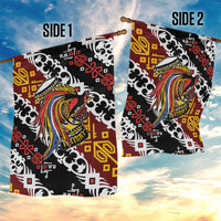 Papua New Guinea Bird Drum Garden Flag Papuan Batik Motif LT9 - Polynesian Pride