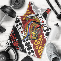 Personalised Papua New Guinea Bird Drum Men Tank Top Papuan Batik Motif LT9 - Polynesian Pride