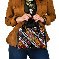 Papua New Guinea Bird Drum Shoulder Handbag Papuan Batik Motif LT9 - Polynesian Pride