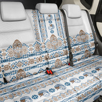 Papua New Guinea Bird Ethnic Back Car Seat Cover Papuan Batik Inspired Pattern LT9 - Polynesian Pride