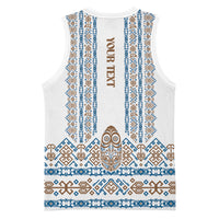 Personalised Papua New Guinea Bird Ethnic Basketball Jersey Papuan Batik Inspired Pattern LT9 - Polynesian Pride