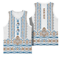 Personalised Papua New Guinea Bird Ethnic Basketball Jersey Papuan Batik Inspired Pattern LT9 - Polynesian Pride