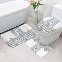 Papua New Guinea Bird Ethnic Bathroom Set Papuan Batik Inspired Pattern LT9 - Polynesian Pride