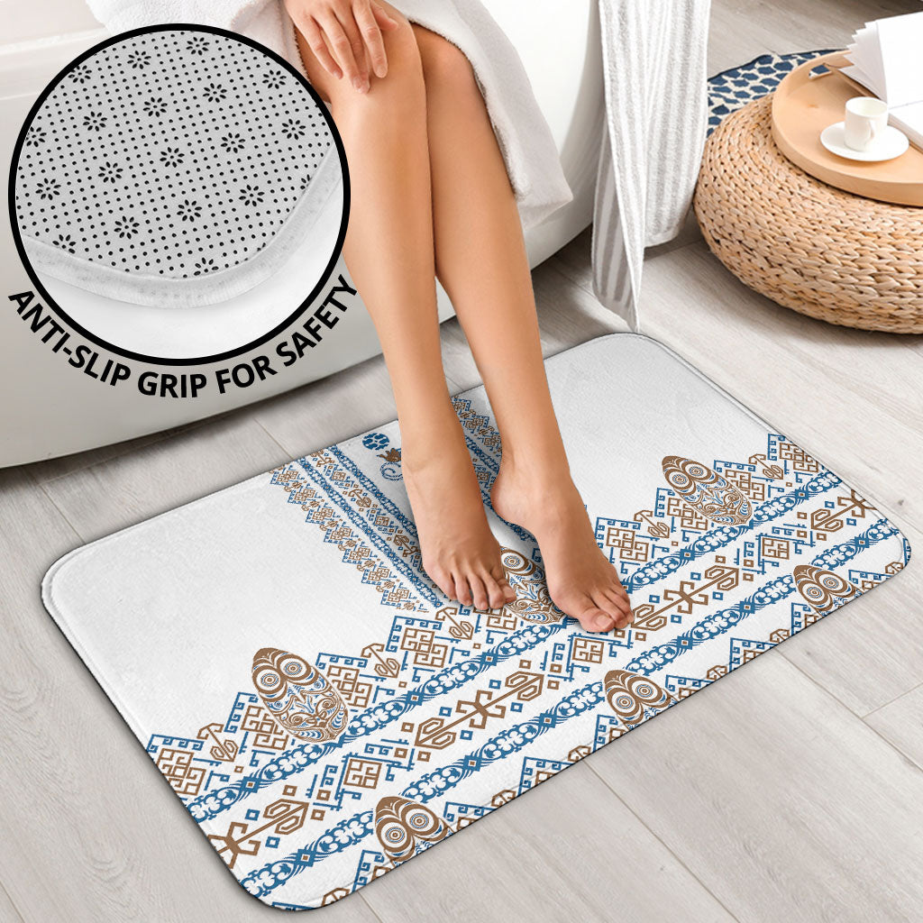 Papua New Guinea Bird Ethnic Bathroom Set Papuan Batik Inspired Pattern LT9 - Polynesian Pride