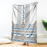 Papua New Guinea Bird Ethnic Blanket Papuan Batik Inspired Pattern LT9 - Polynesian Pride