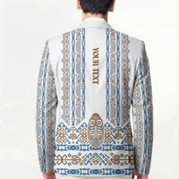 Personalised Papua New Guinea Bird Ethnic Blazer Papuan Batik Inspired Pattern LT9 - Polynesian Pride