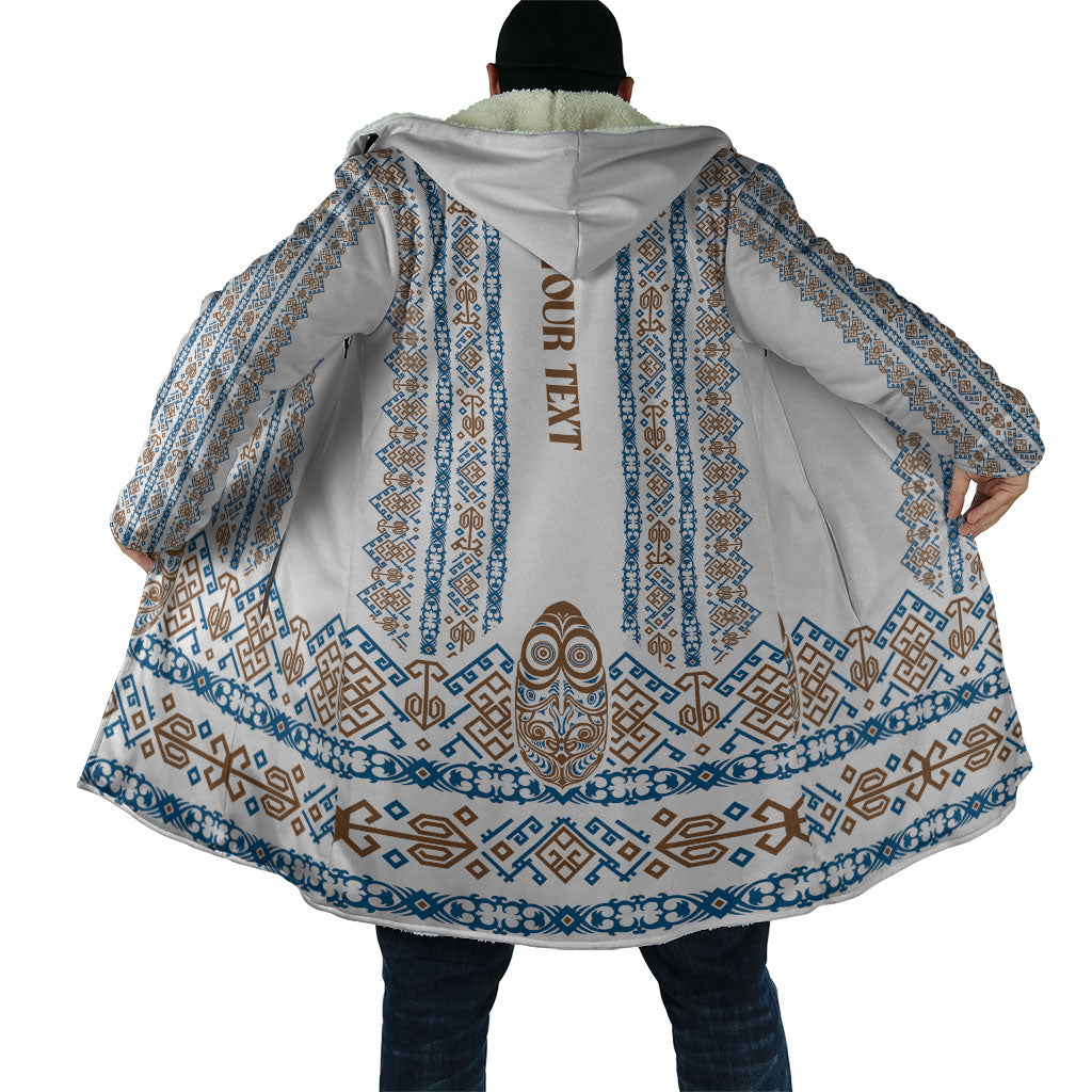 Personalised Papua New Guinea Bird Ethnic Cloak Papuan Batik Inspired Pattern LT9 - Polynesian Pride