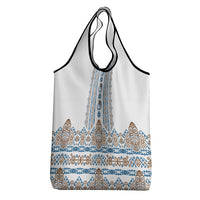 Papua New Guinea Bird Ethnic Grocery Bag Papuan Batik Inspired Pattern LT9 - Polynesian Pride