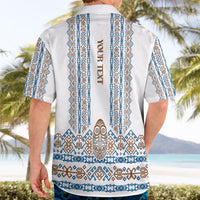 Personalised Papua New Guinea Bird Ethnic Hawaiian Shirt Papuan Batik Inspired Pattern LT9 - Polynesian Pride