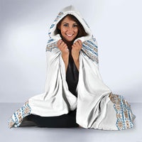 Papua New Guinea Bird Ethnic Hooded Blanket Papuan Batik Inspired Pattern LT9 - Polynesian Pride