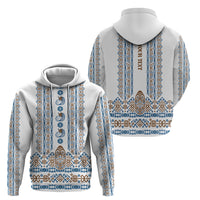 Personalised Papua New Guinea Bird Ethnic Hoodie Papuan Batik Inspired Pattern LT9 - Polynesian Pride