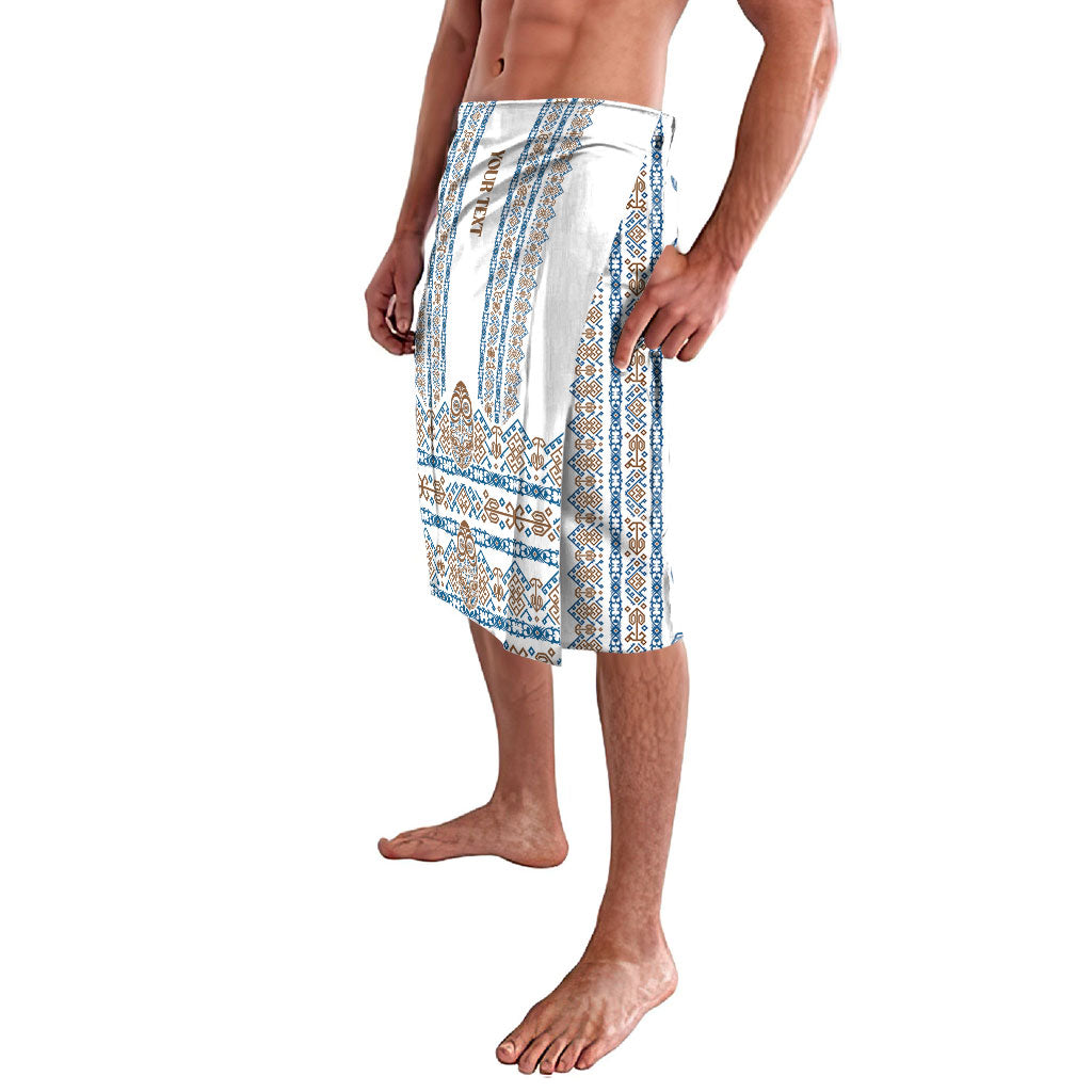 Personalised Papua New Guinea Bird Ethnic Lavalava Papuan Batik Inspired Pattern LT9 - Polynesian Pride
