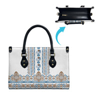 Papua New Guinea Bird Ethnic Leather Bag Papuan Batik Inspired Pattern LT9 - Polynesian Pride