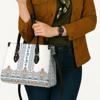 Papua New Guinea Bird Ethnic Leather Bag Papuan Batik Inspired Pattern LT9 - Polynesian Pride