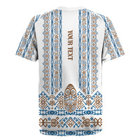 Personalised Papua New Guinea Bird Ethnic Rugby Jersey Papuan Batik Inspired Pattern LT9 - Polynesian Pride