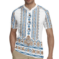 Personalised Papua New Guinea Bird Ethnic Rugby Jersey Papuan Batik Inspired Pattern LT9 - Polynesian Pride