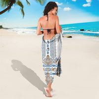 Papua New Guinea Bird Ethnic Sarong Papuan Batik Inspired Pattern LT9 - Polynesian Pride