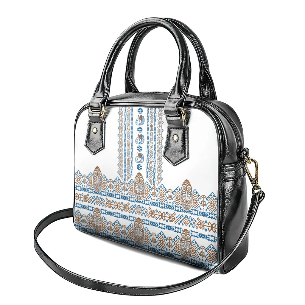 Papua New Guinea Bird Ethnic Shoulder Handbag Papuan Batik Inspired Pattern LT9 - Polynesian Pride
