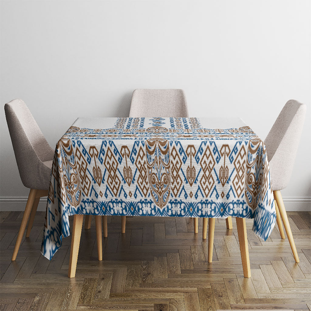 Papua New Guinea Bird Ethnic Tablecloth Papuan Batik Inspired Pattern LT9 - Polynesian Pride