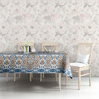 Papua New Guinea Bird Ethnic Tablecloth Papuan Batik Inspired Pattern LT9 - Polynesian Pride