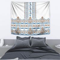 Papua New Guinea Bird Ethnic Tapestry Papuan Batik Inspired Pattern LT9 - Polynesian Pride