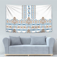 Papua New Guinea Bird Ethnic Tapestry Papuan Batik Inspired Pattern LT9 - Polynesian Pride