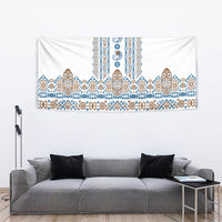 Papua New Guinea Bird Ethnic Tapestry Papuan Batik Inspired Pattern LT9 - Polynesian Pride
