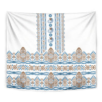 Papua New Guinea Bird Ethnic Tapestry Papuan Batik Inspired Pattern LT9 - Polynesian Pride