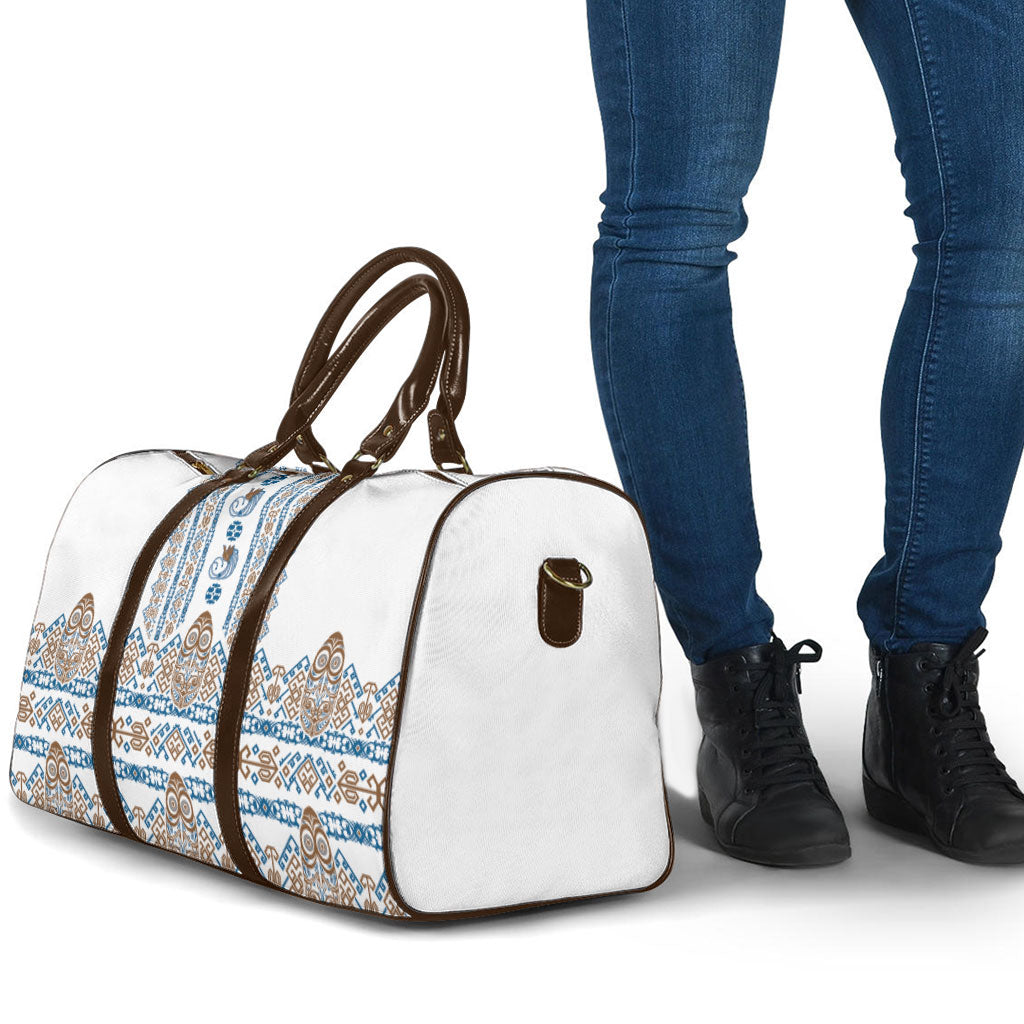 Papua New Guinea Bird Ethnic Travel Bag Papuan Batik Inspired Pattern LT9 - Polynesian Pride