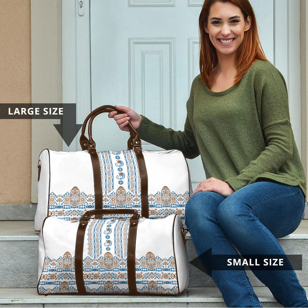 Papua New Guinea Bird Ethnic Travel Bag Papuan Batik Inspired Pattern LT9 - Polynesian Pride