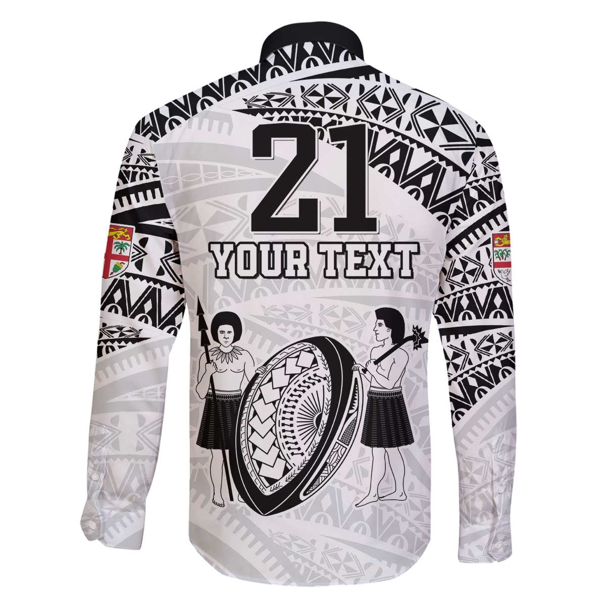 Custom Fiji Rugby Pacific Family Matching Off The Shoulder Long Sleeve Dress and Hawaiian Shirt Polynesian Palm Tattoo LT9 - Polynesian Pride