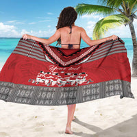 Personalised Tonga Rugby Pacific Sarong Ikale Tahi Sipi Tau LT9 - Polynesian Pride
