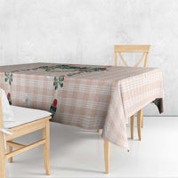 Peach Hawaiian Palaka Tablecloth Kukui Nut Money Lei - Polynesian Pride