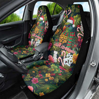 Meri Kirihimete Kakapo Santa Car Seat Cover Merry Christmas with Tropical Vibe LT9 - Polynesian Pride