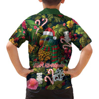 Meri Kirihimete Kakapo Santa Hawaiian Shirt Merry Christmas with Tropical Vibe LT9 - Polynesian Pride