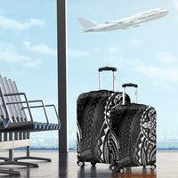 Polynesian Turtle Tribal Tattoo Luggage Cover Black Style