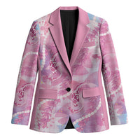 Japanese Koi Fish Blazer Pink Wagara Palaka Honohono Pikake Lei