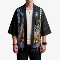 Personalized Japanese Koi Fish Ramen Kimono Aloha Shark Kakau Pattern