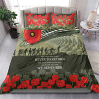 ANZAC Day We Remember Bedding Set Maori Silver Fern Camouflage Motif LT9 - Polynesian Pride