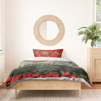 ANZAC Day We Remember Bedding Set Maori Silver Fern Camouflage Motif LT9 - Polynesian Pride