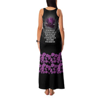 ANZAC Day Remembrance Family Matching Tank Maxi Dress and Hawaiian Shirt Purple Poppy We Will Remember Them LT9 - Polynesian Pride