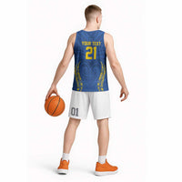 Custom Oceania Football Solomon Kings Basketball Jersey Polynesian Tribal Pattern