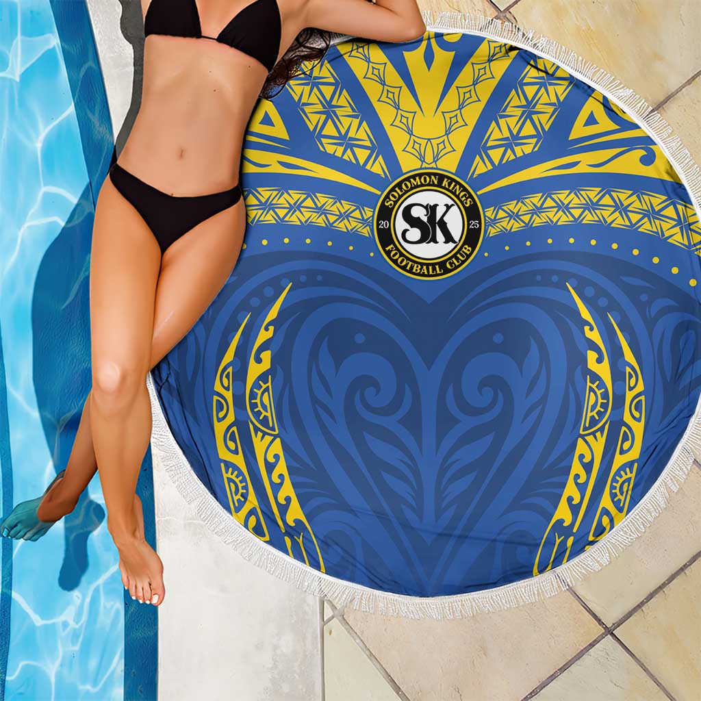 Oceania Football Solomon Kings Beach Blanket Polynesian Tribal Pattern